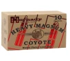 Hornady Heavy Magnum Coyote 12 Gauge Ammo 3 quot  1-1 2 oz BB Nickel Plated Lead Shot - 86222