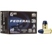 Federal Syntech Defense 45 ACP Auto Ammunition 205 Grain Segmented Hollow Point - S45SJT1