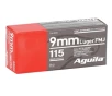 Aguila 9mm Luger Ammunition 115 Grain Full Metal Jacket - 1E097704