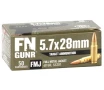 FN Herstal GUNR 5 7x28mm Ammunition 40 Grain Full Metal Jacket - 57FNVG30