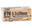 FN DFNS 5 7x28mm Ammunition 30 Grain Jacketed Hollow Point - 57FNVG30