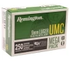 Remington UMC 9mm Luger Ammunition 115 Grain Full Metal Jacket Mega Pack 250 Rounds - L9MM3A