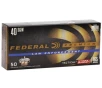 Federal Law Enforcement 40 S amp W Ammo 165 Grain Hydra-Shok Jacketed Hollow Point
