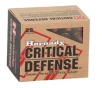 Hornady Critical Defense 38 Special Ammunition 110 Grain Flex Tip Expanding - 90310