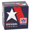 Stars and Stripes Dove  amp  Quail 20 Gauge Ammo 2 3 4 quot  1 oz  8 Shot - CDQ82808