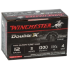 Winchester Double X Turkey 12 Gauge Ammo 3 quot  1-3 4 oz  4 Copper Plated Lead Shot - STH1234