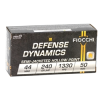 Fiocchi Defense Dynamics 44 Remington Magnum Ammo 240 Grain Semi Jacketed Hollow Point - 44D500