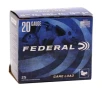 Federal Game Load 20 Gauge Ammo 2 3 4 quot  7 8oz  8 Shot Target 250 Rounds