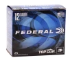 Federal Top Gun 12 Gauge Ammunition 2-3 4 quot  1 oz  7 1 2 Shot 250 Round Case - TGSF128 7 5