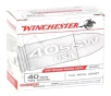 Winchester USA 40 S amp W Ammunition 165 Grain Full Metal Jacket 200 Round Range Pack - USA40W