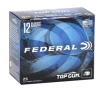 Federal Top Gun Sporting 12 Gauge Ammo 2-3 4 quot  1 oz  7 5 Shot 250 Round Case