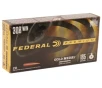Federal Gold Medal Long-Range 308 Winchester Ammunition 185 Grain Berger Juggernaut Open Tip Match - GM308BH185