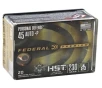 Federal Personal Defense 45 ACP AUTO Ammunition 230 Grain  P HST Jacketed Hollow Point - P45HST1S