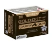 Speer Gold Dot G2 Carry Gun 9mm Ammo 135 Grain Jacketed Hollow Point - 24260