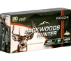 Fiocchi Backwoods Hunter 243 Winchester Ammo 80 Grain Copper Hollow Point - 243BHC