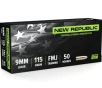 New Republic Training and Range 9mm Ammo 115 Grain Full Metal Jacket - NR911550