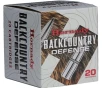 Hornady Backcountry Defense 460 S amp W Mag Ammo 300 Grain Dangerous Game Handgun DGH - 91558