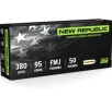 New Republic Training and Range 380 ACP Ammo 95 Grain Full Metal Jacket - NR3809550