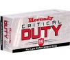 Hornady Critical Duty 9mm Ammo  P 124 Grain FlexLock