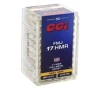 CCI 17 HMR Ammo 20 Grain Full Metal Jacket - 0055