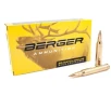 Berger Match Grade 300 Winchester Magnum Ammo 168 Grain Classic Hunter