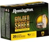 Remington Golden Saber 9mm Ammo 147 Grain Brass Jacketed Hollow Point - 27604