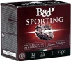 B amp P Sporting 12 Gauge Ammo 2 3 4 quot  1 oz  8 Shot - 12B1SCL8