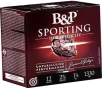 B amp P Sporting 12 Gauge Ammo 2 3 4 quot  1 1 8 oz  7 5 Shot - 12B8SH75