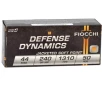 Fiocchi Defense Dynamics 44 Remington Magnum Ammo 240 Grain Jacketed Soft Point - 44A500