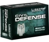Liberty Civil Defense 9mm Ammo  P 50 Grain Fragmenting Copper Hollow Point Lead-Free