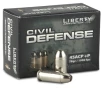 Liberty Civil Defense 45 ACP AUTO Ammo  P 78 Grain Fragmenting Hollow Point Lead Free - LA-CD-45-013