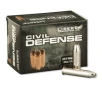 Liberty Civil Defense 357 Magnum Ammo 50 Grain Fragmenting Copper Hollow Point Lead-Free