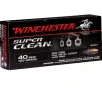 Winchester Super Clean 40 S amp W Ammo 120 Grain Full Metal Jacket - W40SWLF