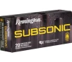 Remington Subsonic 360 Buckhammer Ammo 250 Grain Bonded Hollow Point - 27745