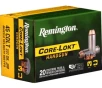 Remington Core-Lokt 45 Colt Ammo 237 Grain Jacketed Hollow Point - 20272