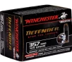 Winchester Defender 357 Magnum Ammo 125 Grain Bonded Jacketed Hollow Point - S357MPDB