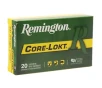 Remington Core-Lokt Ammo 7x57mm Mauser  7mm Mauser  Ammo 140 Grain Core-Lokt Pointed SP