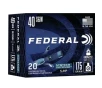 Federal Syntech Defense 40 S amp W Ammo 175 Grain Segmented Hollow Point - S40SJT1