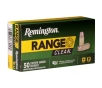 Remington Range Clean 9mm Ammo 115 Grain Flat Nose Enclosed Base - 27681