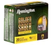 Remington Golden Saber 9mm Ammo 124 Grain Brass Jacketed Hollow Point - 27601