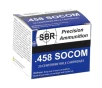 SBR Precision 458 SOCOM Ammo 300 Grain Solid Copper