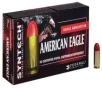 Federal AE9SJAP1 American Eagle 9mm Luger 150 gr Total Syntech Jacket Flat Nose  TSJFN  50 Bx  10 Cs