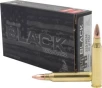 Hornady 80234 Black 223 Rem 62 gr Full Metal Jacket  FMJ  20 Bx  10 Cs
