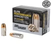 Sig Sauer V-Crown 9mm 124gr Jacketed Hollow Point Ammo
