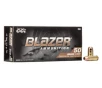 CCI Blazer Brass  40 S W 165gr FMJ Ammo