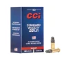 CCI  22LR Standard Velocity 40gr Lead Round Nose Ammo