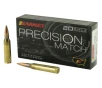 Barnes Precision Match  338 Lapua 300gr Open Tip Match Boat Tail Ammo 20-Round Box