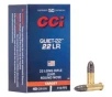 CCI Quiet-22  22LR 40gr Lead Round Nose Ammo