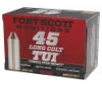 TUI Solid Copper Spun 225 gr 45 Colt Handgun Ammo - 20 Round Box