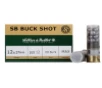 Hunting 00 Buck 2-3 4  12 Pellet 12 Gauge Shotgun Ammo - 25 Round Box